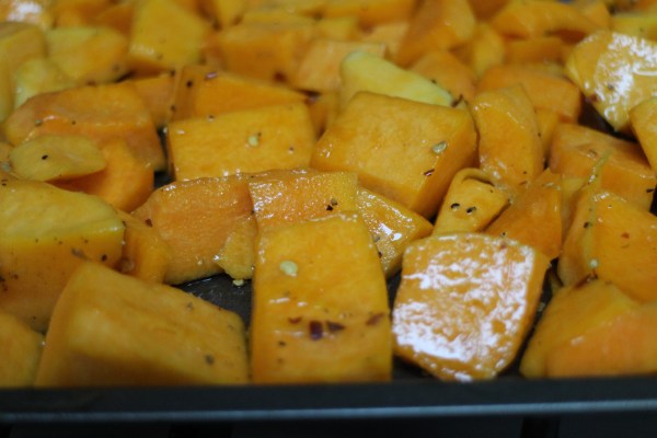 Roasted Spicy Butternut Squash
