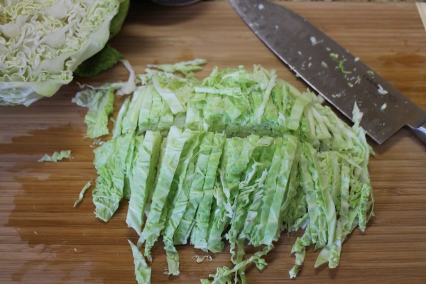 Green Cabbage Shredded