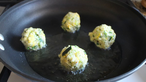 Kohlrabi and Summer Squash Fritters with Yogurt-Dill Sauce