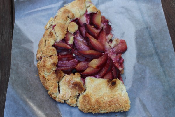 Rustic Plum Galette