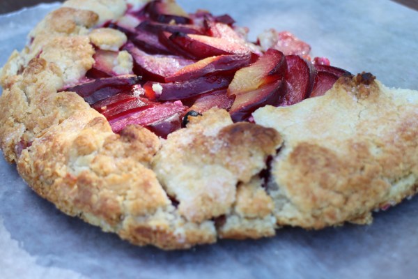 Rustic Plum Galette