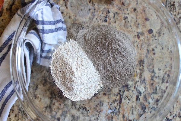 Oat Flour and Buckwheat Flour