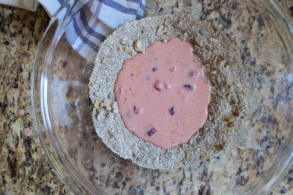 Cranberry Walnut Buckwheat Pancakes