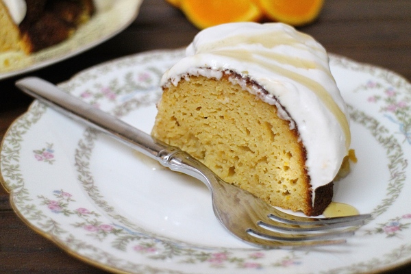 Gluten-Free, Dairy-Free Coconut Orange Bundt Cake